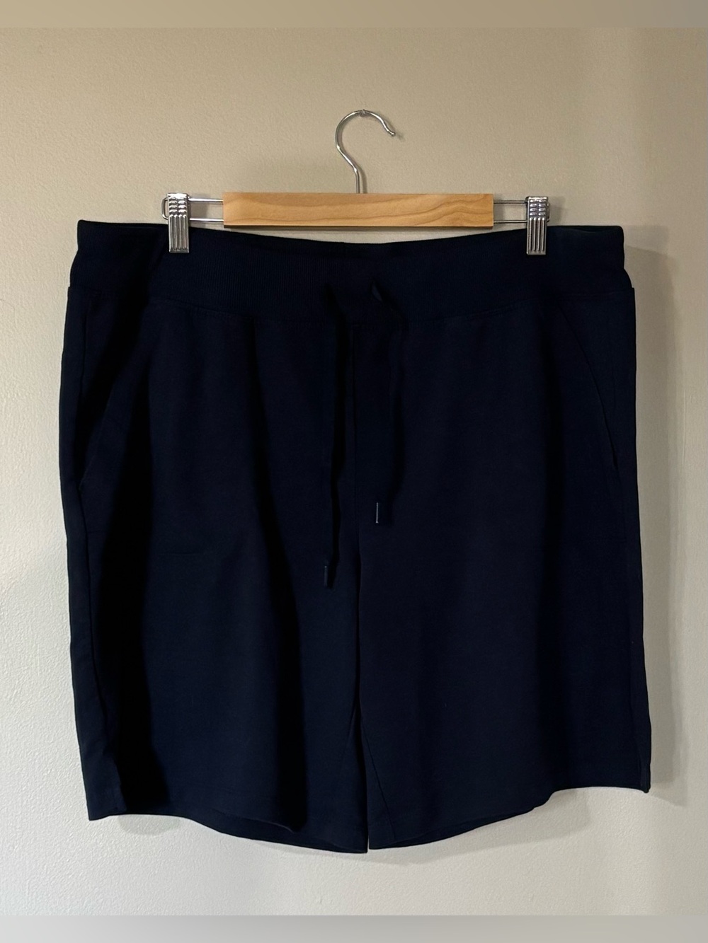 Athletic Works Navy Shorts with Drawstring